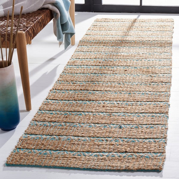 safavieh clearance natural fiber nfb655k teal rug