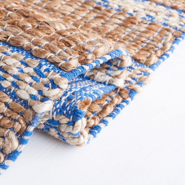 safavieh clearance natural fiber nfb655m blue rug