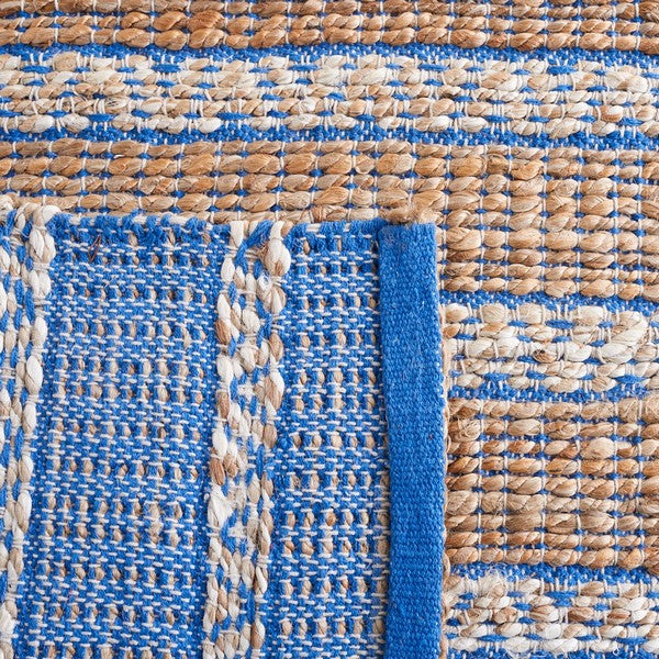 safavieh clearance natural fiber nfb655m blue rug