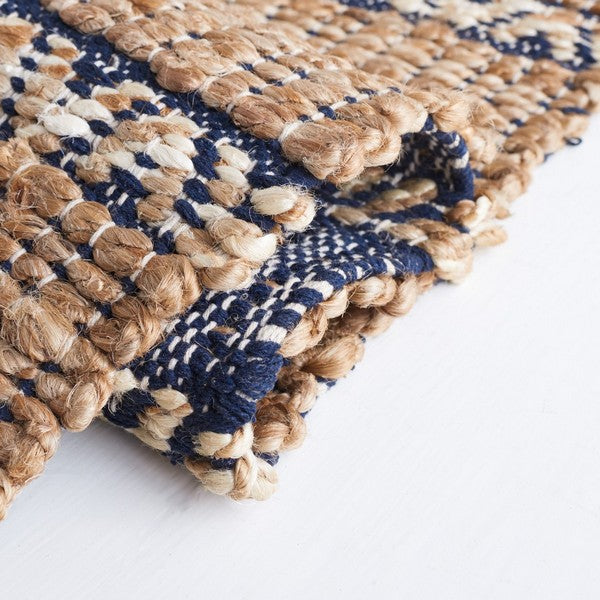 safavieh clearance natural fiber nfb655n navy rug