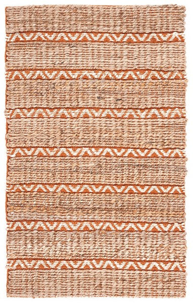safavieh clearance natural fiber nfb655p rust rug
