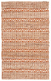 safavieh clearance natural fiber nfb655p rust rug