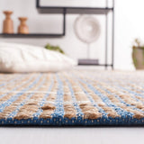 safavieh clearance natural fiber nfb656m blue rug
