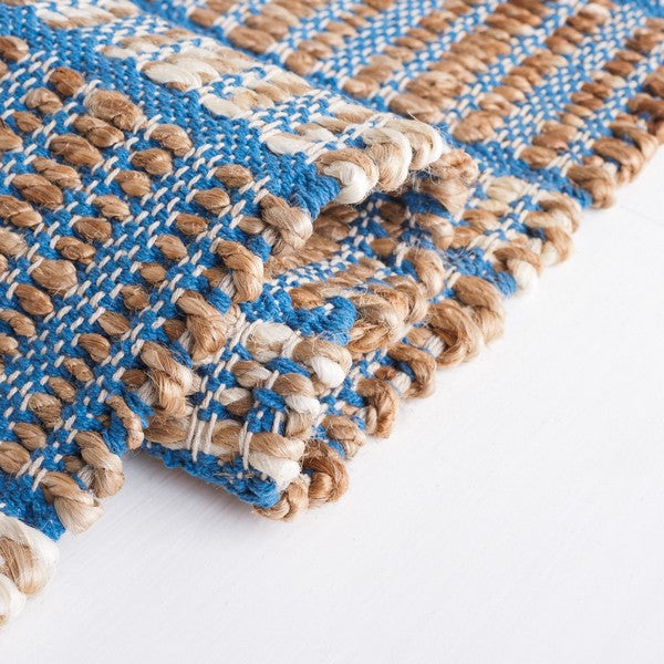 safavieh clearance natural fiber nfb656m blue rug
