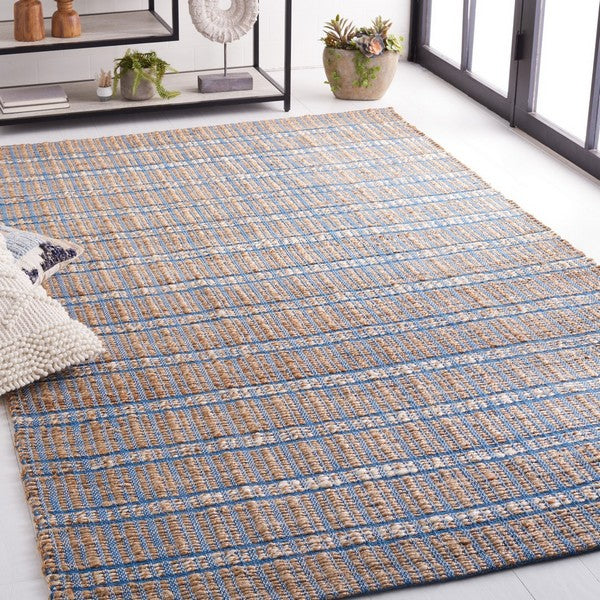 safavieh clearance natural fiber nfb656m blue rug