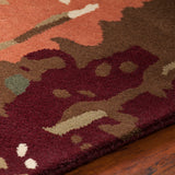 chandra nirvana nir 6601 burgundy rug