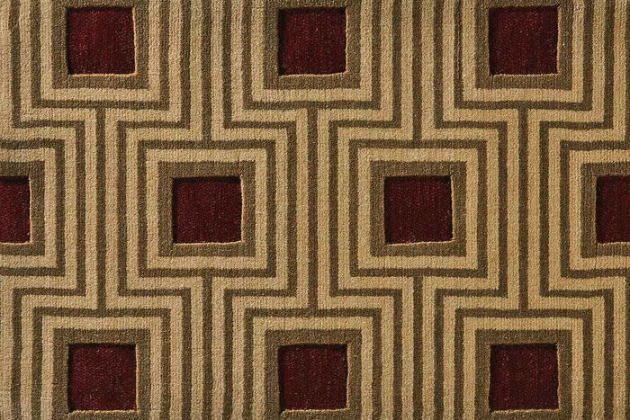Rugs Done Right Custom Manhattan MHT03 Poinsettia Rug