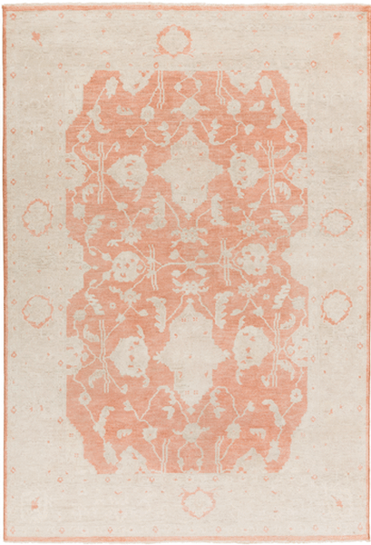 Surya Closeout Normandy NOY-8000 Salmon Rug