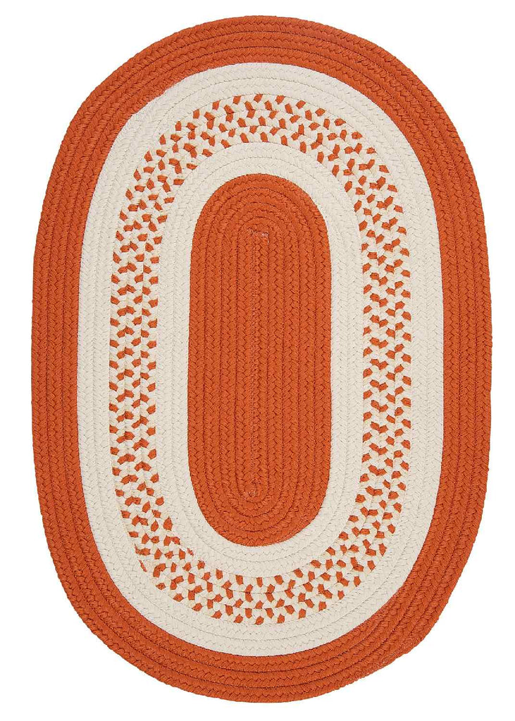 colonial mills crescent nt21 orange rug