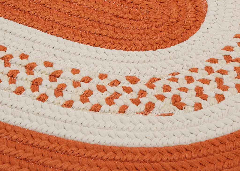 colonial mills crescent nt21 orange rug