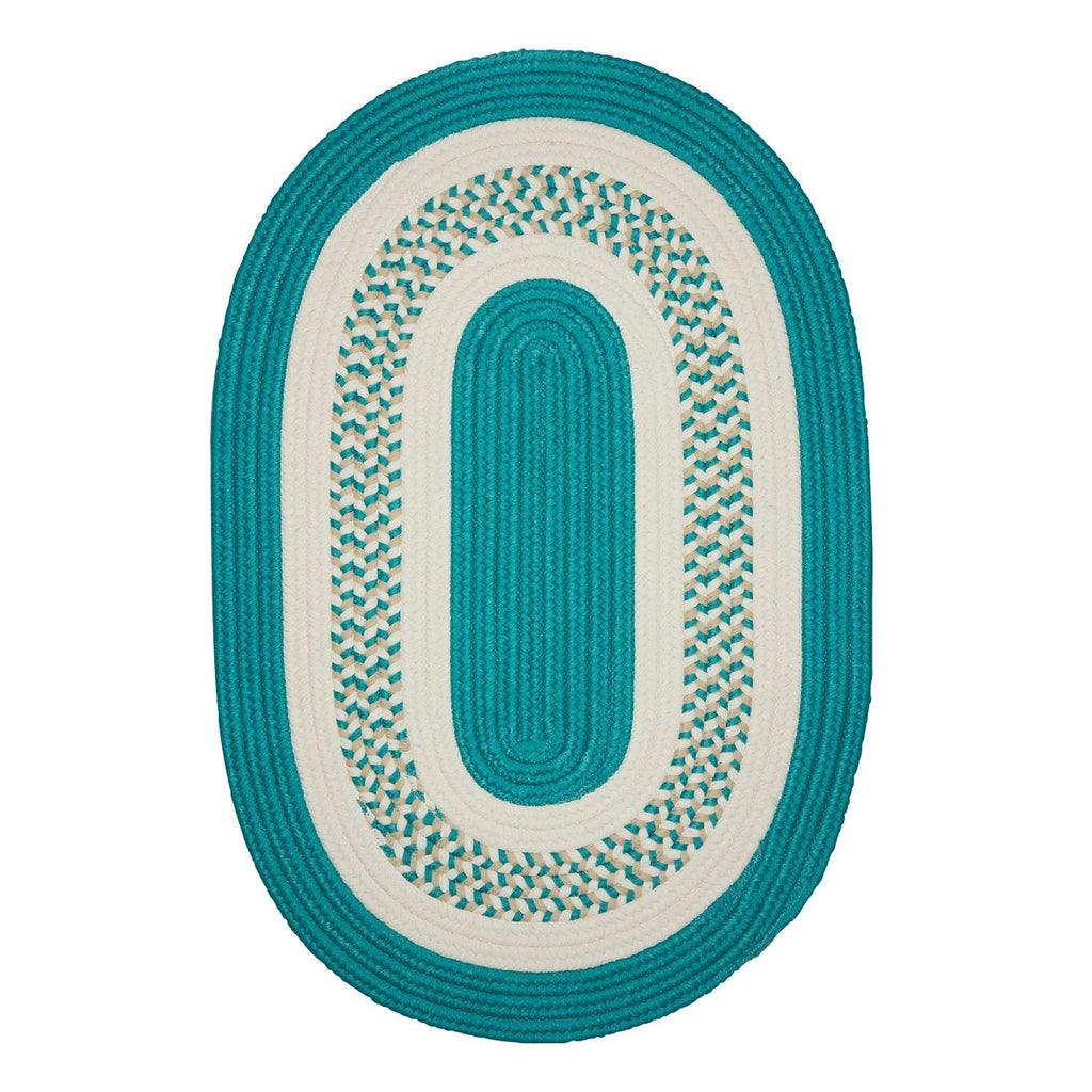colonial mills crescent nt52 teal rug