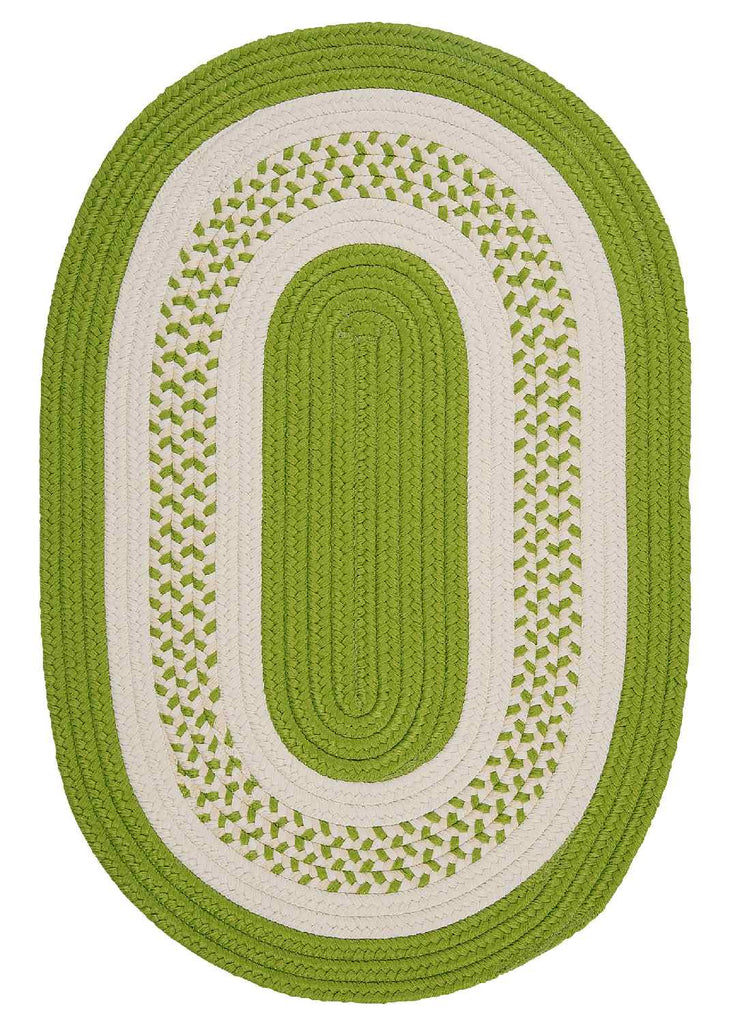 colonial mills crescent nt62 bright green rug