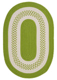 colonial mills crescent nt62 bright green rug