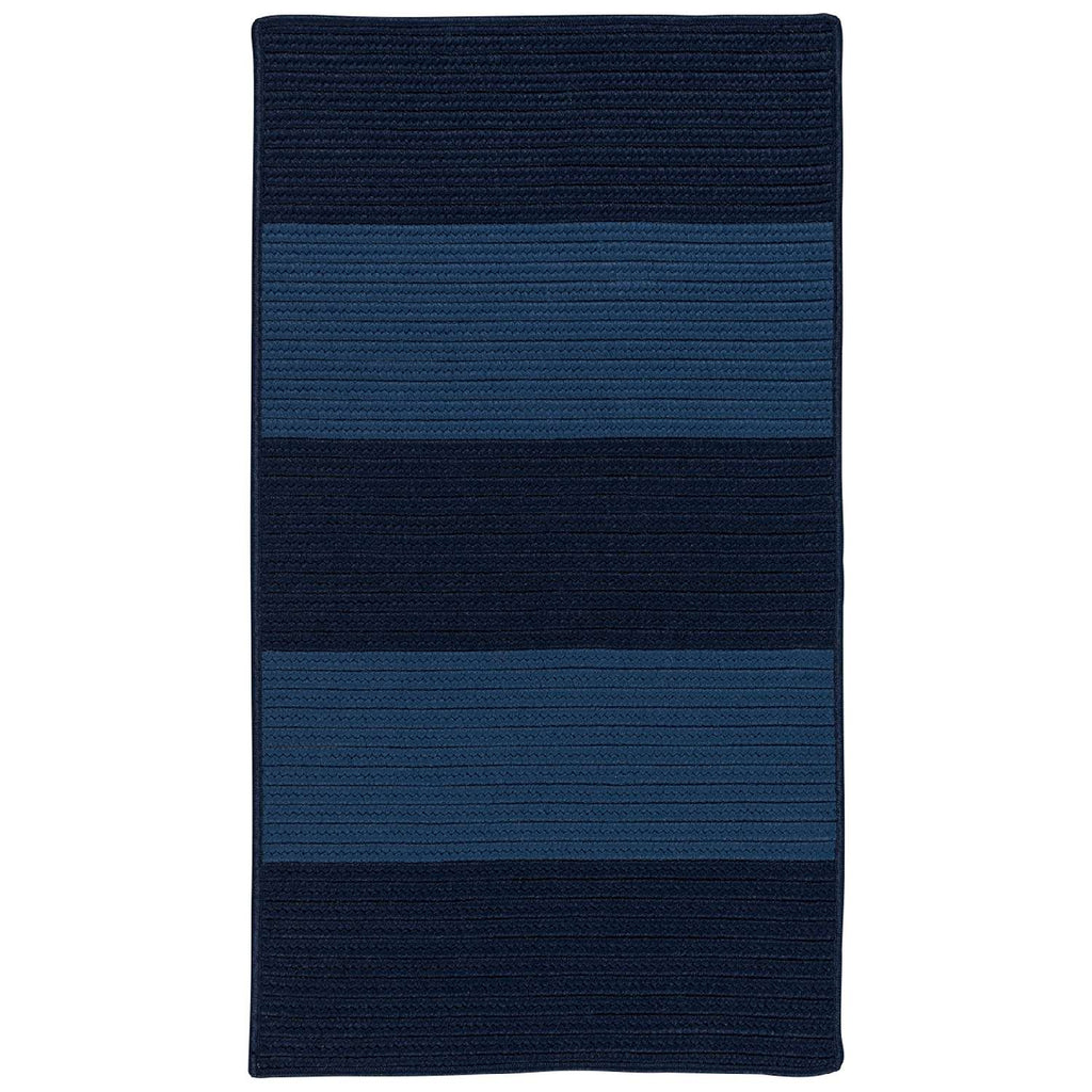 colonial mills newport textured stripe nw06 blues rug