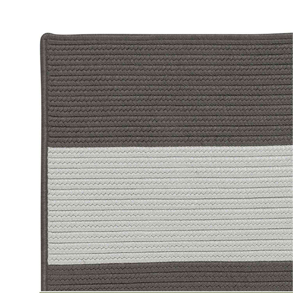 colonial mills newport textured stripe nw16 greys rug