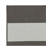 colonial mills newport textured stripe nw16 greys rug