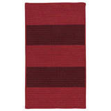 colonial mills newport textured stripe nw36 reds rug
