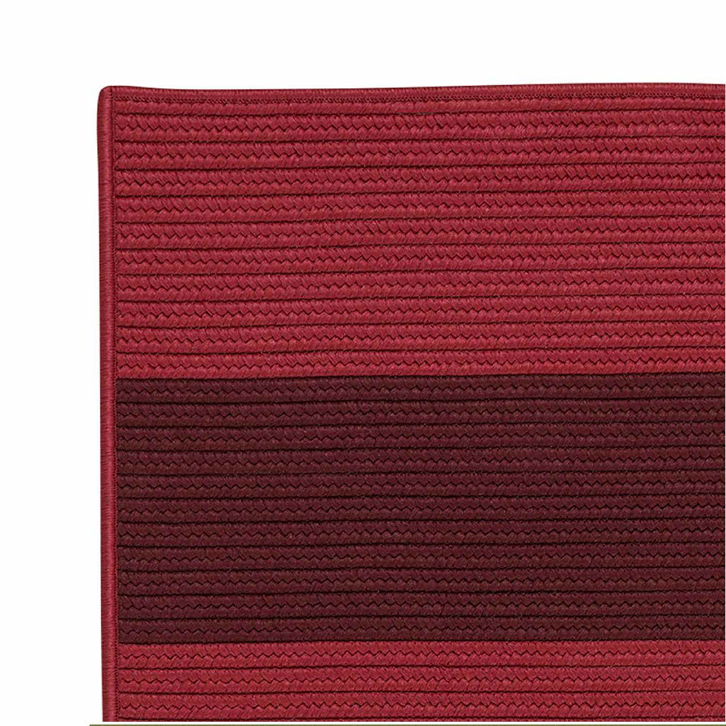 colonial mills newport textured stripe nw36 reds rug