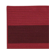colonial mills newport textured stripe nw36 reds rug