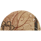 Square Surya Rug Co. Athena Tan Rug | Square Rugs | Rugs Done Right 