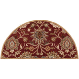Square Surya Rug Co. Caesar Rust Rug | Square Rugs | Rugs Done Right