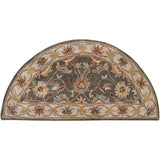 Hand Tufted Oval Surya Charcoal Rug | Surya Rugs | Rugs Done Right