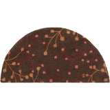 Square Surya Rug Co. Athena  Brown Rug | Square Rugs | Rugs Done Right 