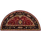 Square Surya Rug Co. Caesar Red Rug | Square Rugs | Rugs Done Right 