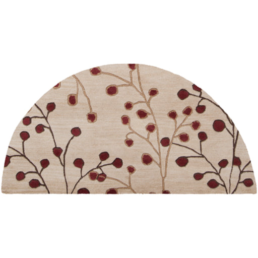 Surya Square Ivory Rug | Floral Rugs | Rugs Done Right