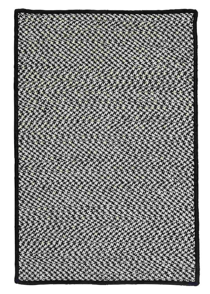 colonial mills outdoor tweed ot49 black rug