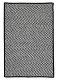 colonial mills outdoor tweed ot49 black rug