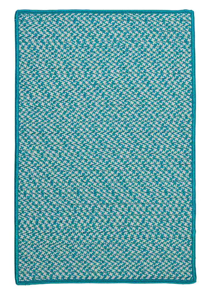 colonial mills outdoor tweed ot57 turquoise rug