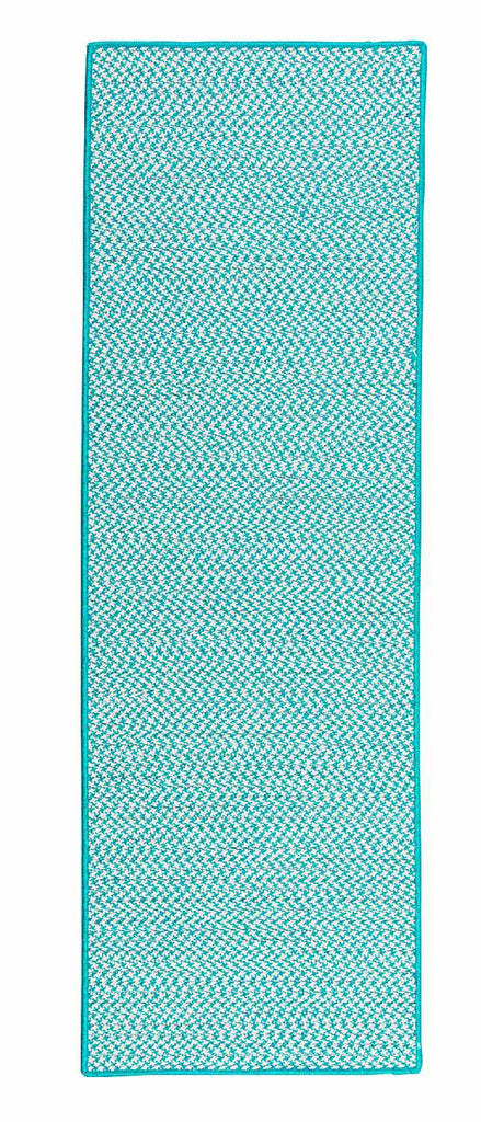 colonial mills outdoor tweed ot57 turquoise rug