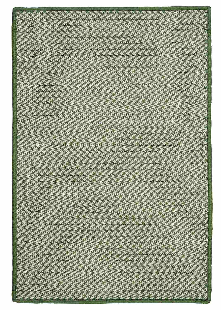 colonial mills outdoor tweed ot68 leaf green rug