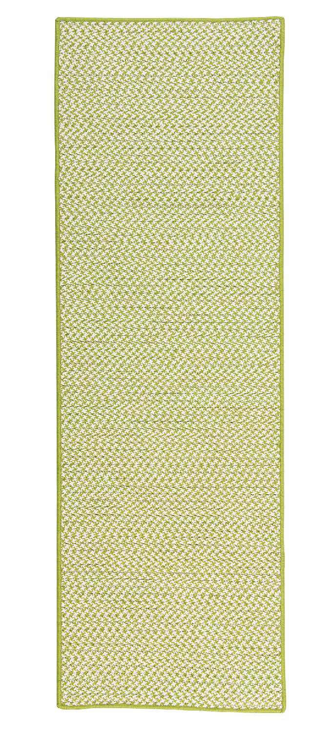 colonial mills outdoor tweed ot69 lime rug