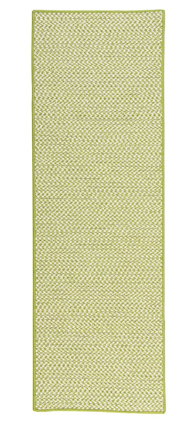 colonial mills outdoor tweed ot69 lime rug