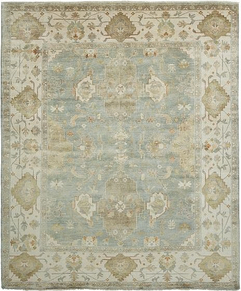 Shalom Brothers Ottoman OT-50 Light Green Rug