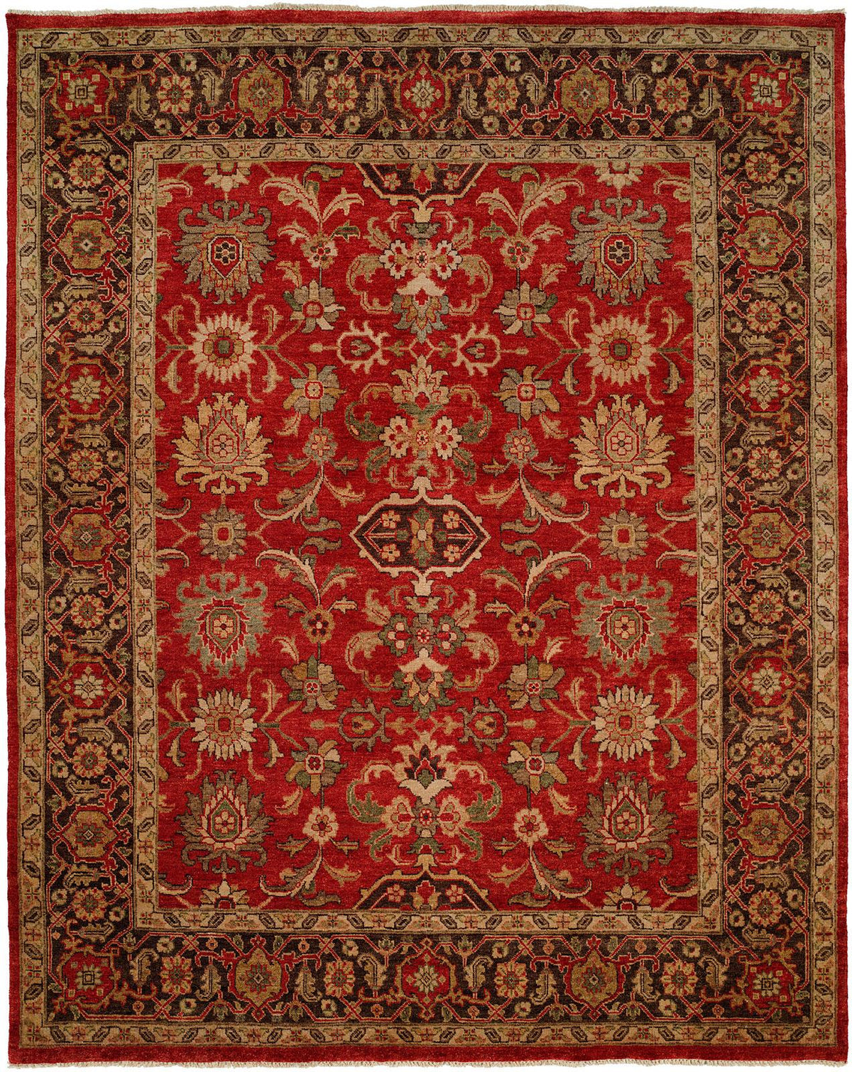 Rugs Done Right Oxford Oushak R10 Herbal Red Brown Rug