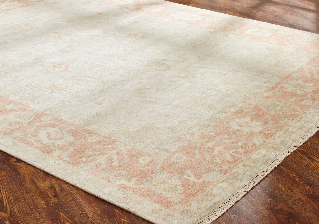 Rugs Done Right Oxford Oushak R73 Soft Grey Coral Rug