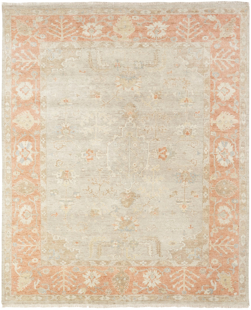 Rugs Done Right Oxford Oushak R73 Soft Grey Coral Rug