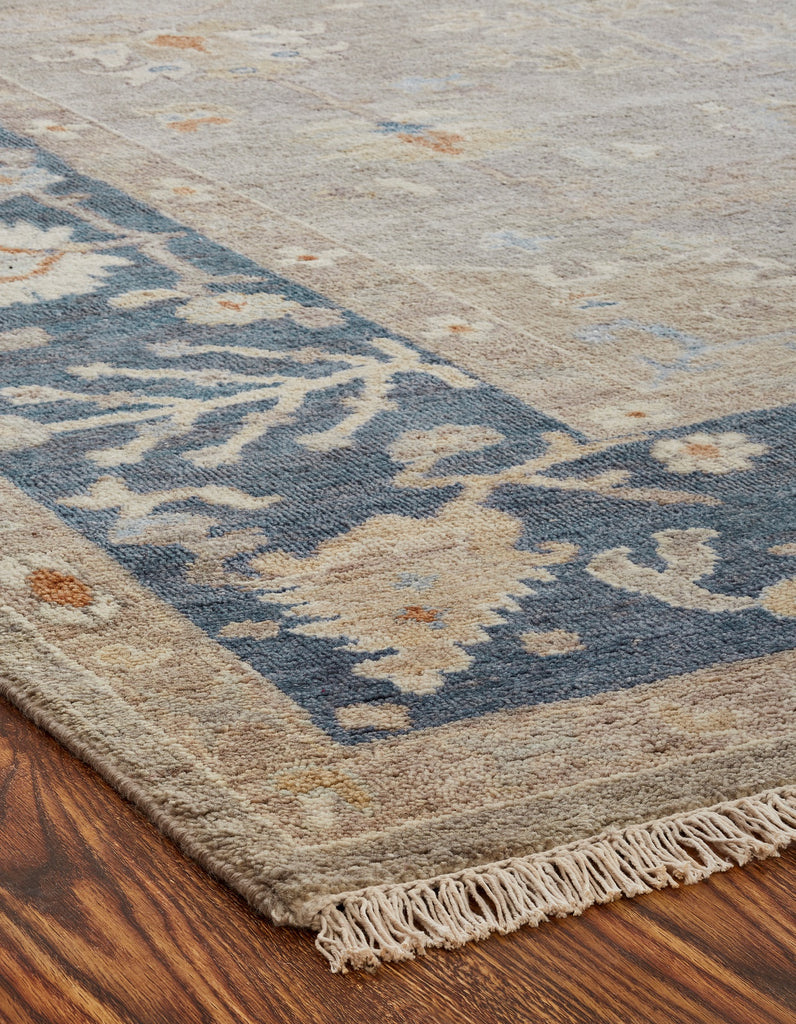 Rugs Done Right Oxford Oushak R74 Grey Navy Rug