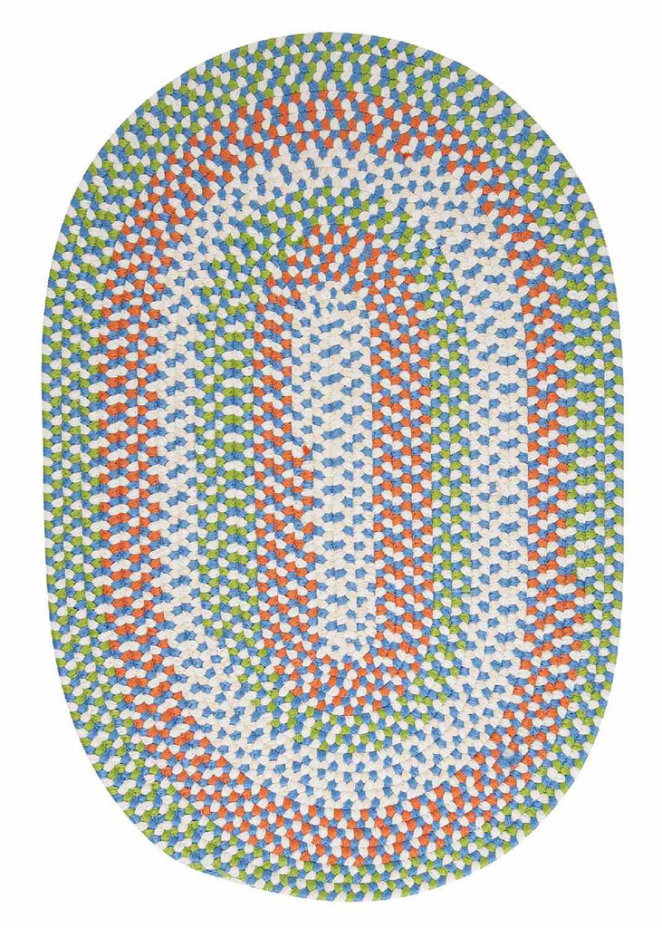 colonial mills carousel ou49 lime spin rug