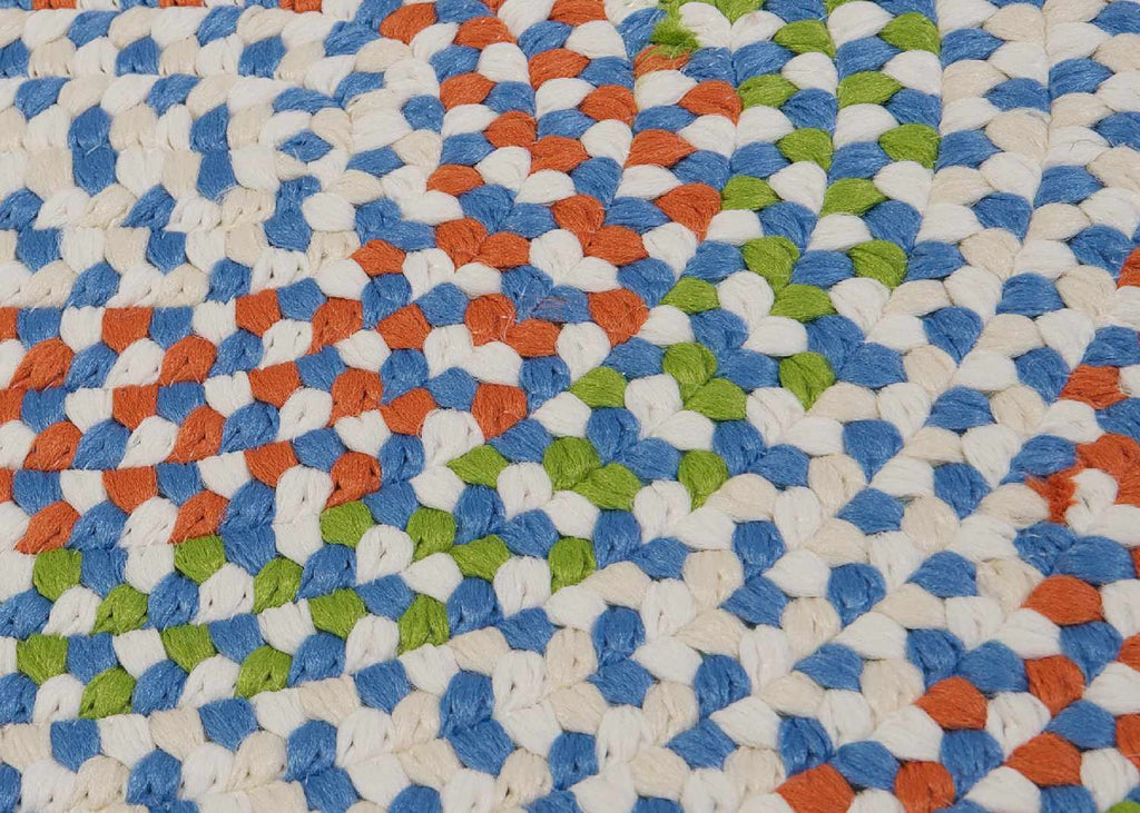 colonial mills carousel ou49 lime spin rug