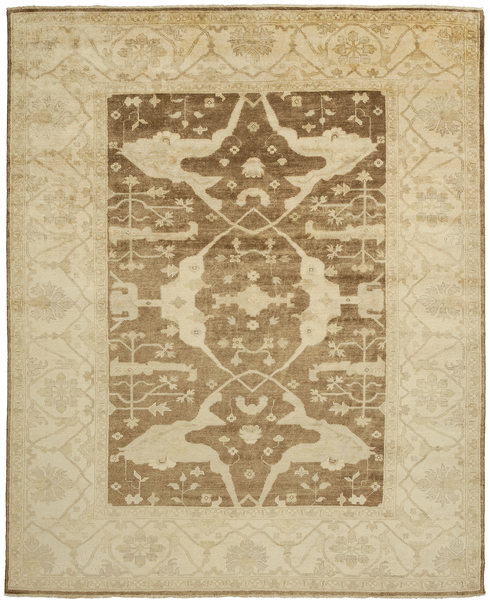 Shalom Brothers Oushak OU52 Brown Rug