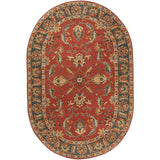 Surya Rug Co. Caesar Russett Rug | Oval Rugs | Rugs Done Right 