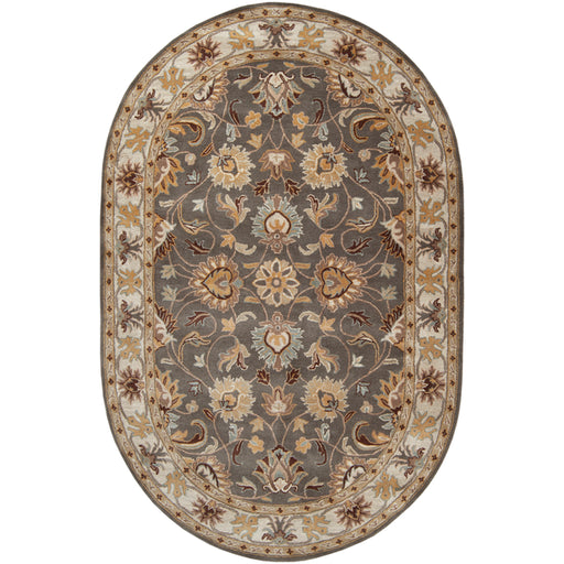 Surya Floral Caesar Brown Rug | Brown Rugs | Rugs Done Right