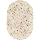 Surya Rug Co. Athena Ivory Rug | Oval Rugs | Rugs Done Right 
