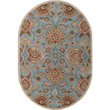  Surya Rug Co. Caesar Blue Rug | Oval Rugs | Rugs Done Right 