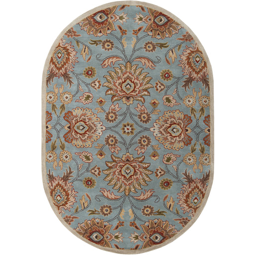  Surya Rug Co. Caesar Blue Rug | Oval Rugs | Rugs Done Right 