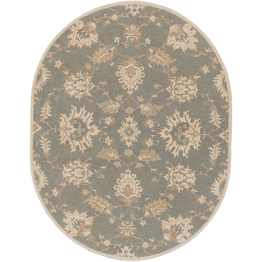 Surya Closeout Caesar CAE-1156 Silver Green Rug